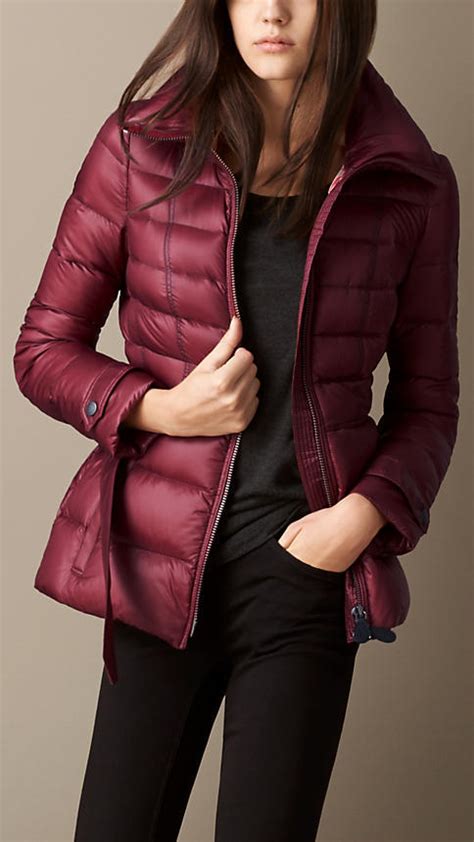 burberry quilted jacket saks|Burberry puffer jacket.